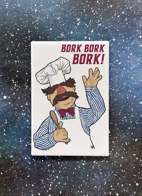 Swedish Chef Muppets Magnet