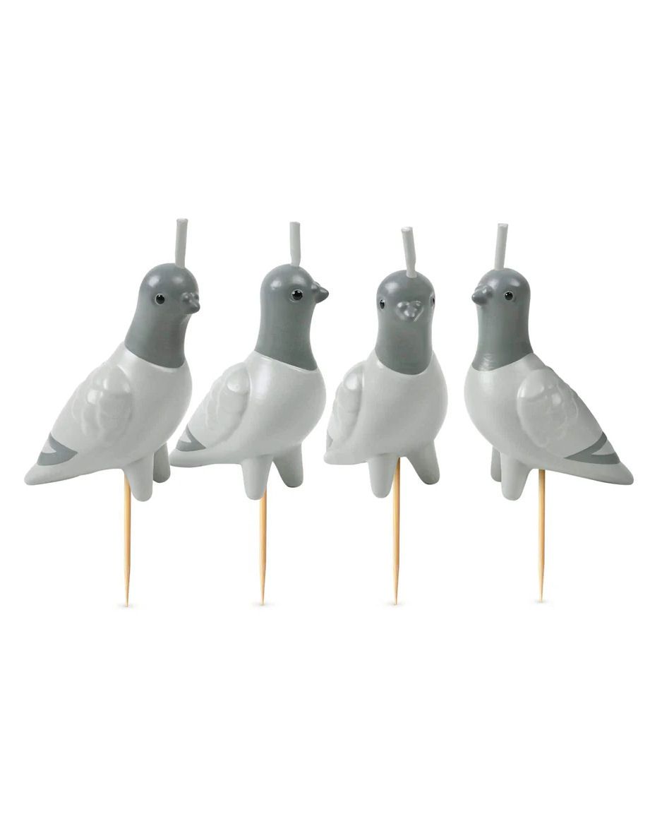 Flock Party Pigeon Candles
