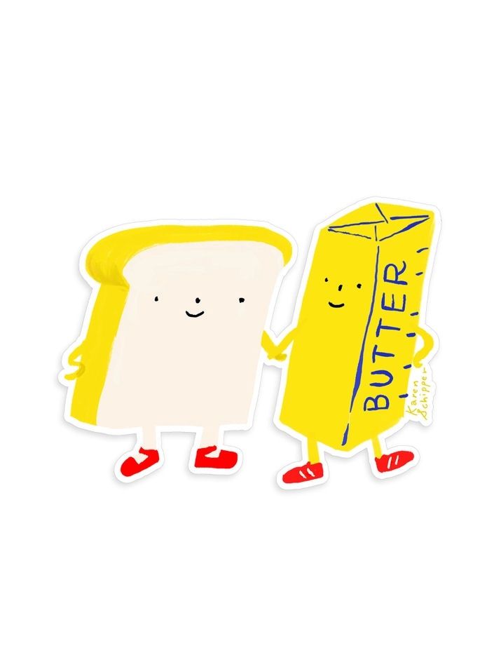Bread And Butter Sticker