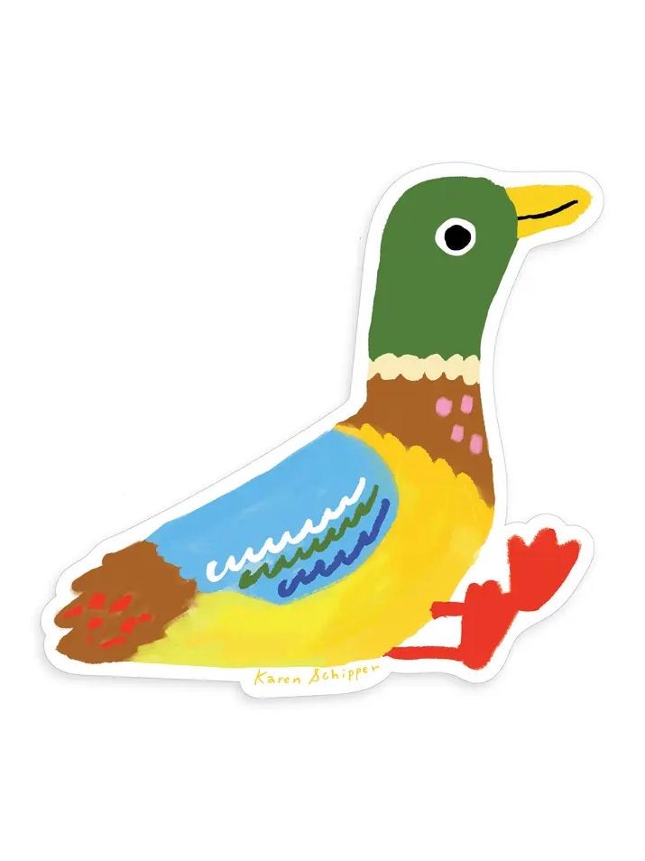 Mallard Duck Sticker