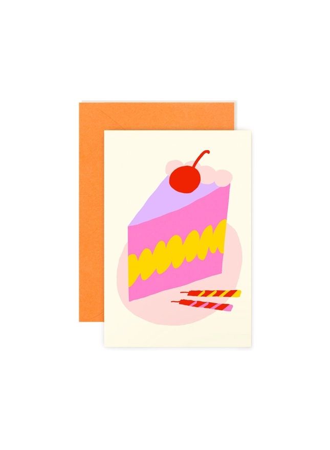 Groovy Cake Birthday Mini Note Card
