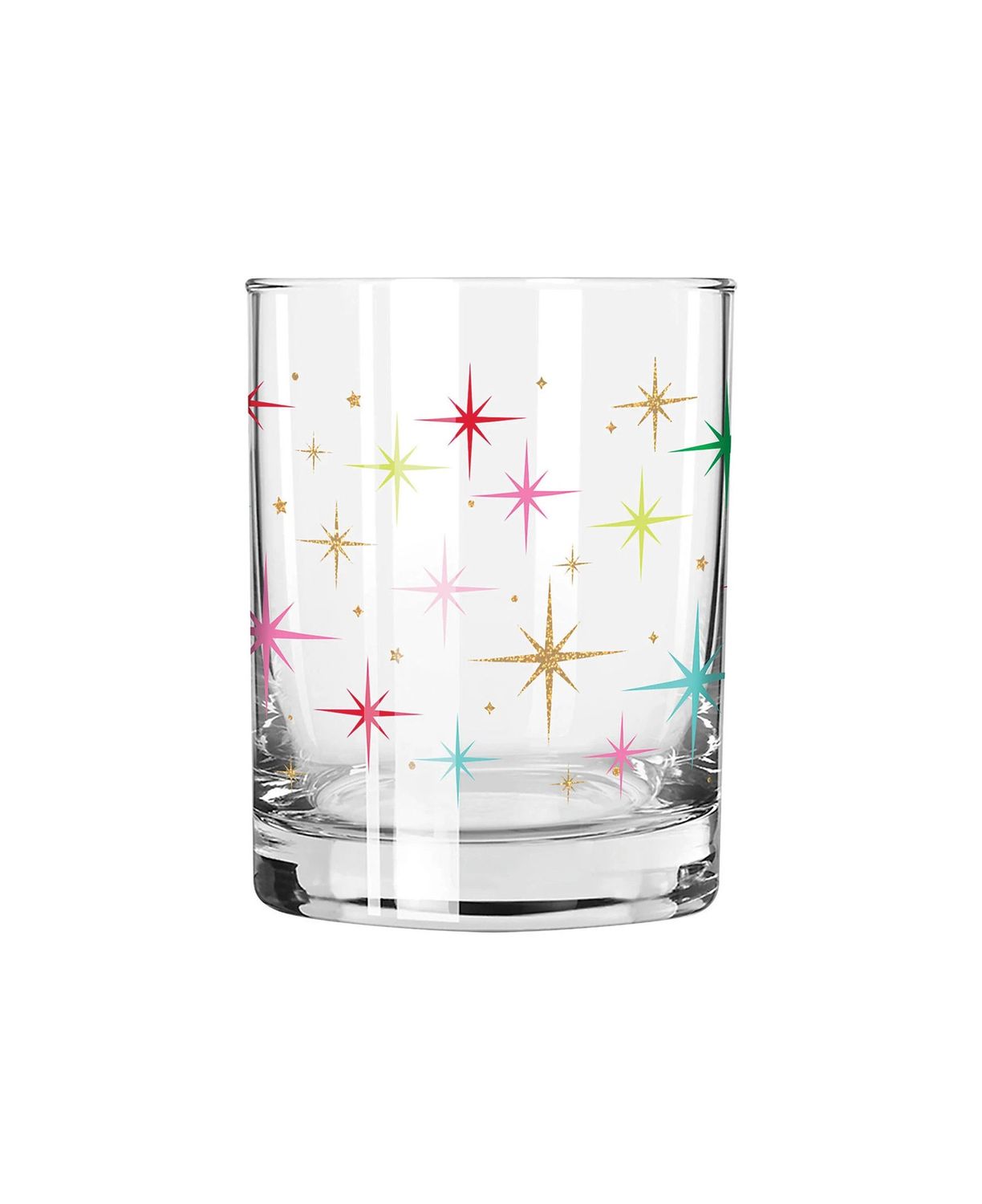 Retro Stars Glass