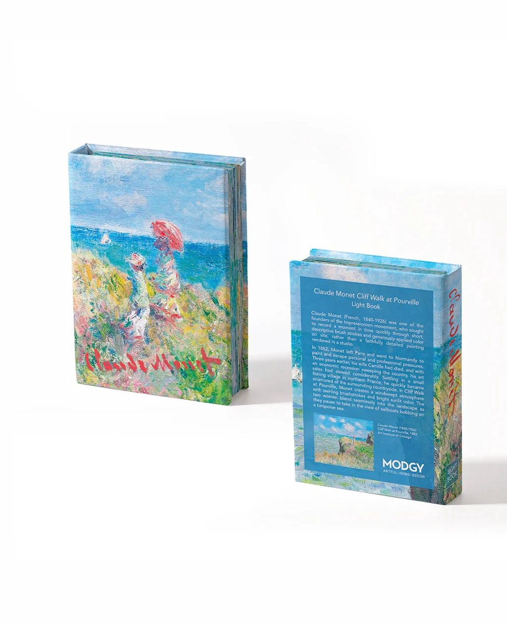 Claude Monet Light Book