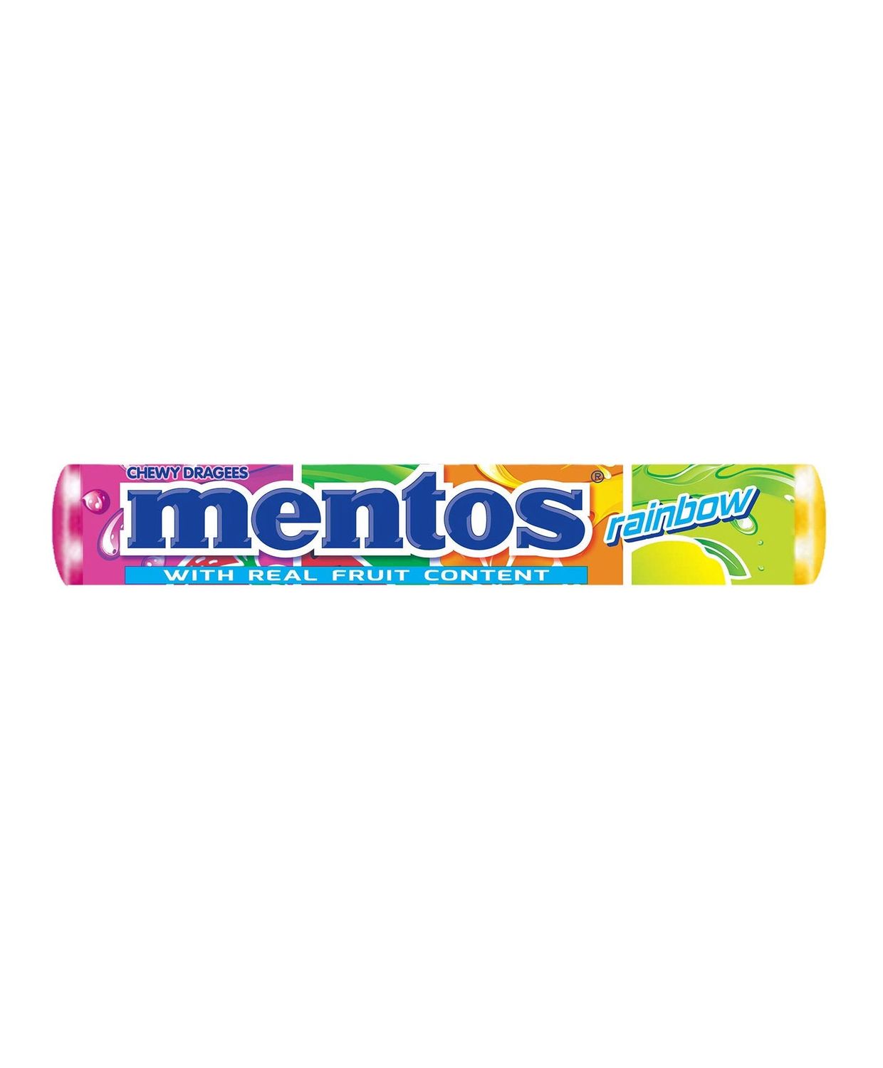 Mentos Rainbow Fruit Chewy Candy