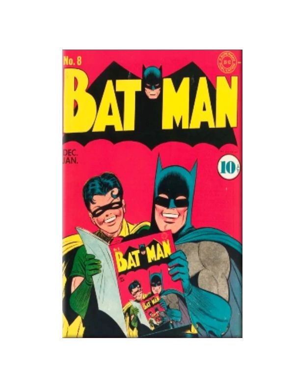 Batman Comic Book Magnet