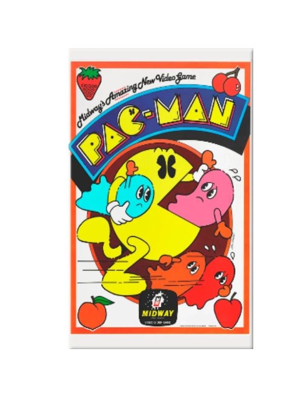 Pac-Man Magnet