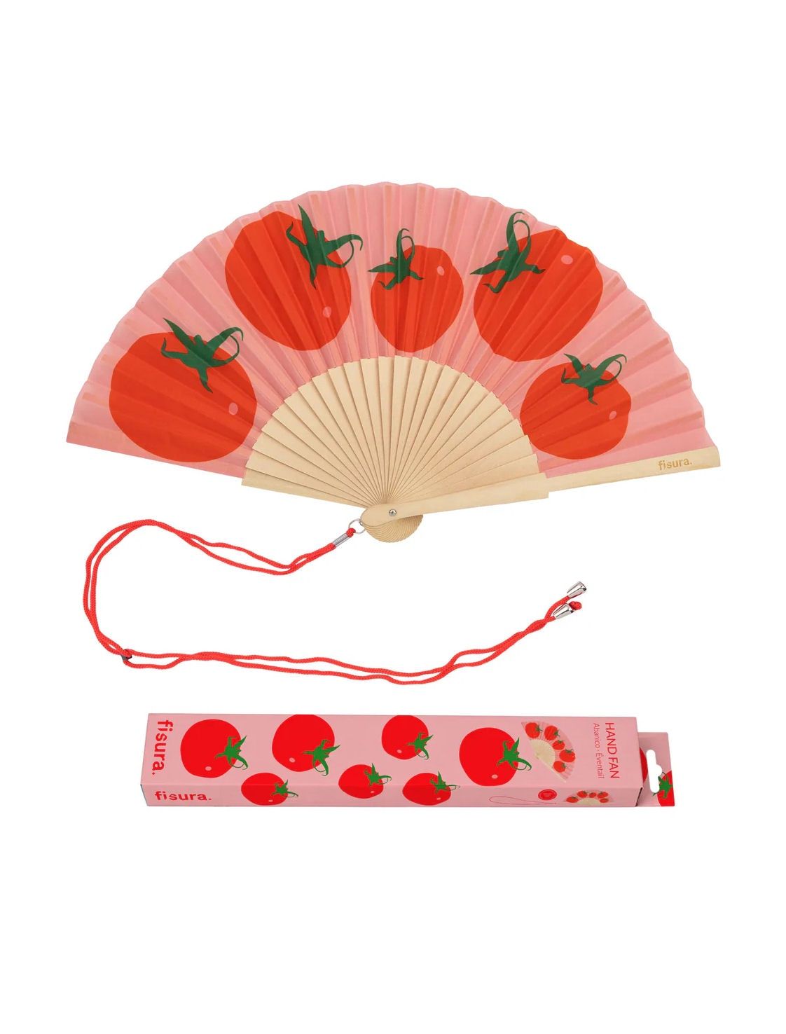 Tomatoes Hand Fan
