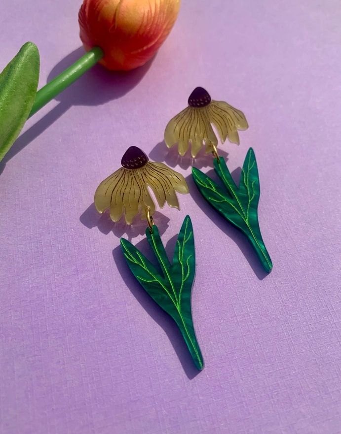 Black Eyed Susan Earrings