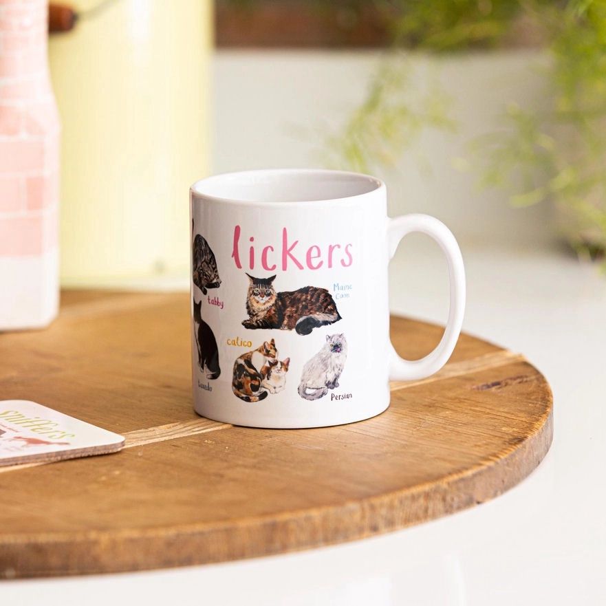 Lickers Cat Pun Mug