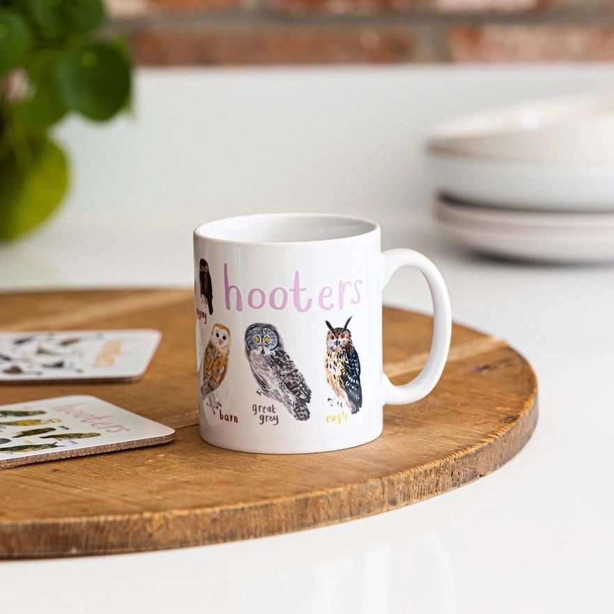 Hooters Bird Pun Mug
