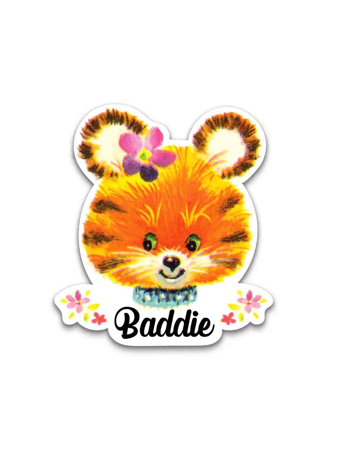 Baddie Tiger Sticker