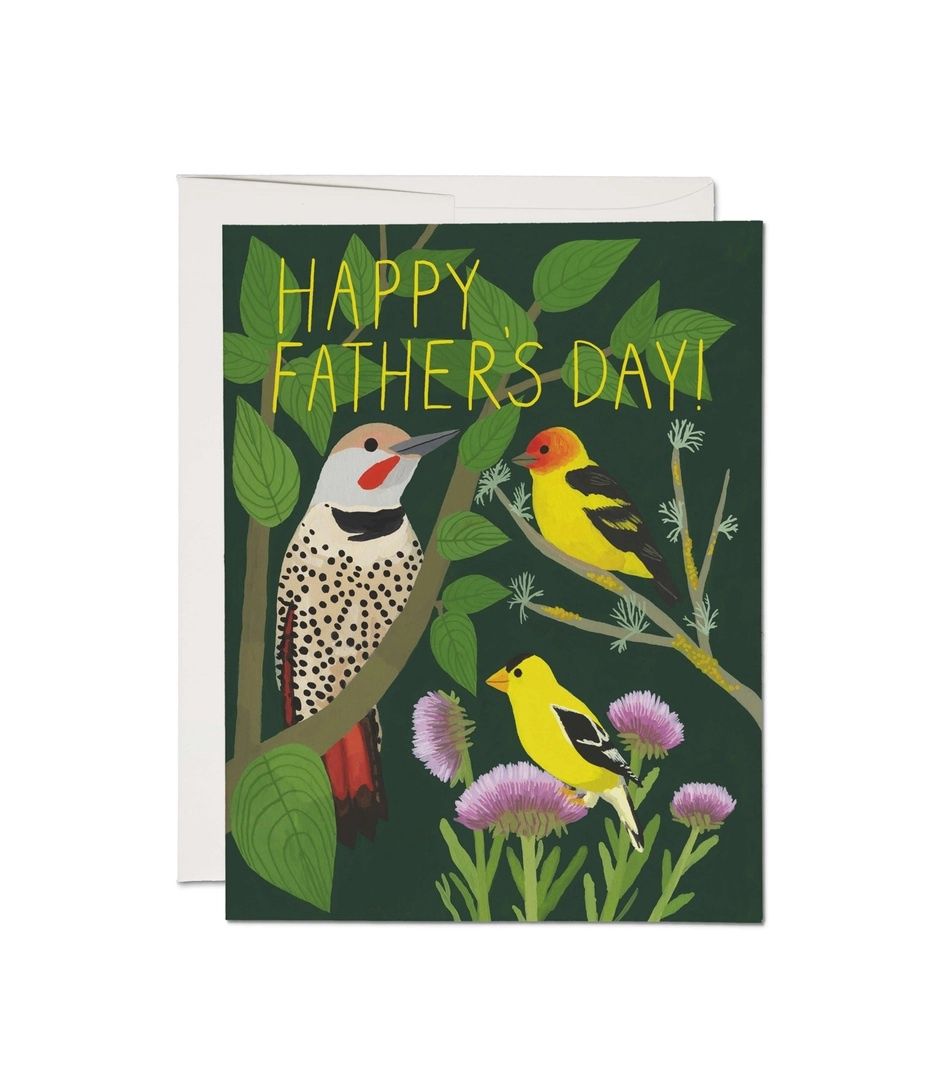 Happy Father's Day Birds Card