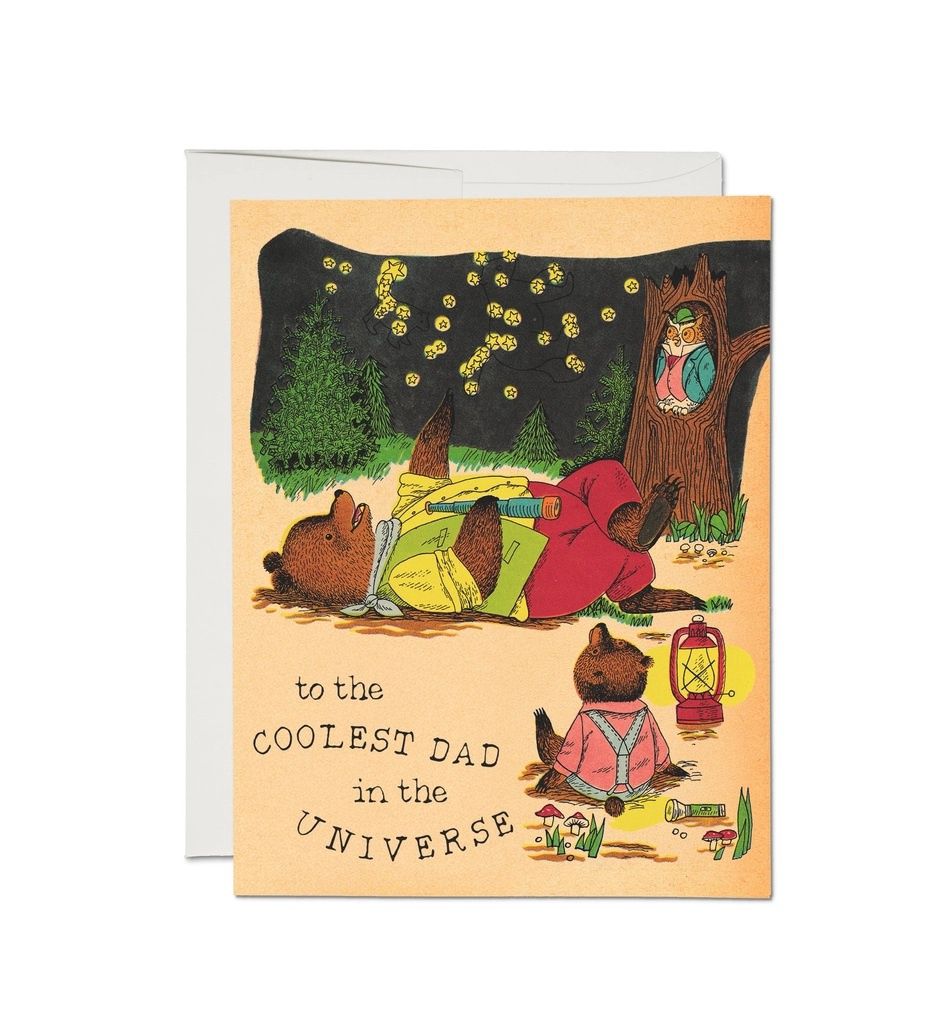 To The Coolest Dad In The Universe Father's Day Card