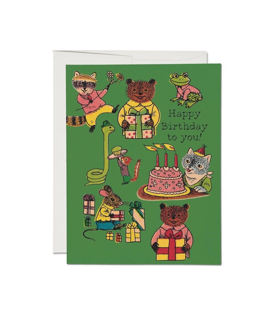 Richard Scarry's Happy Birthday To You Critters Card