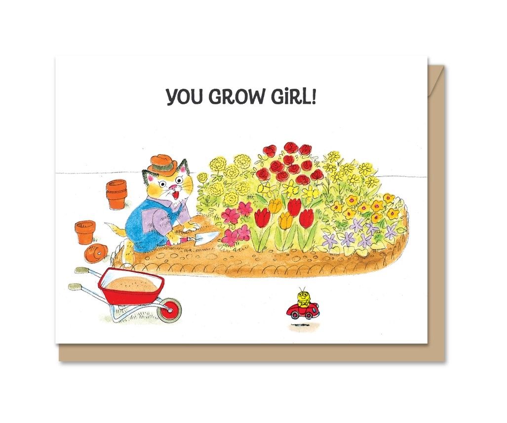 You Grow Girl! Everyday Card