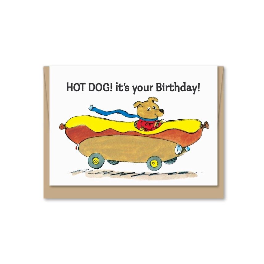 Hot Dog! It's Your Birthday Mini Card