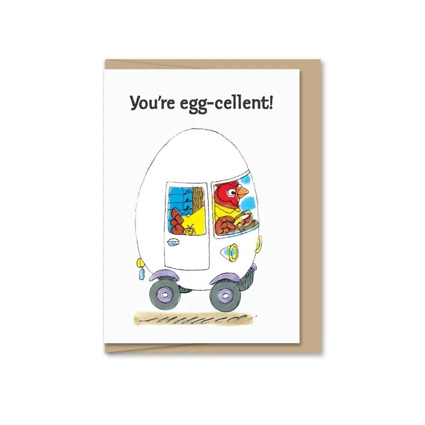 You're Egg-Cellent! Mini Everyday Card