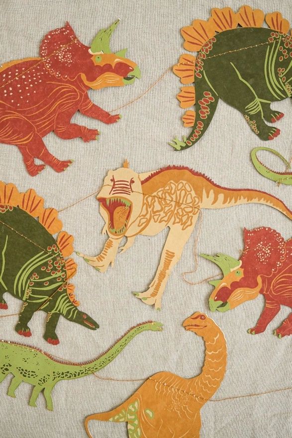 Dinosaurs Paper Garland