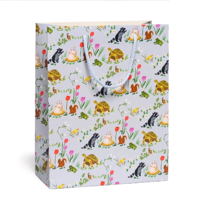 Critter Birthday Large Gift Bag