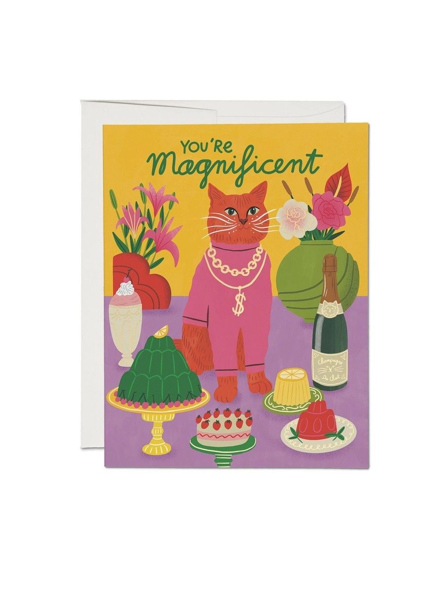 Magnificent Cat Card