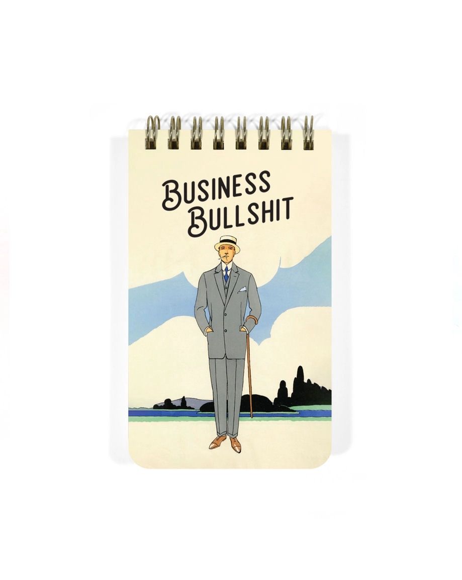 Business Bullshit Spiral Notebook