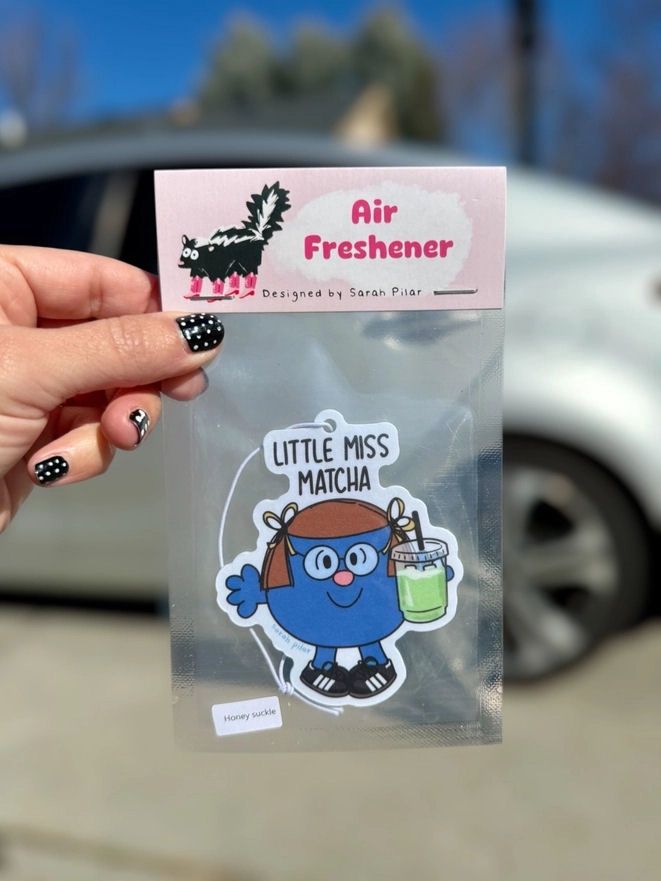 Little Miss Matcha Honeysuckle Scent Air Freshener