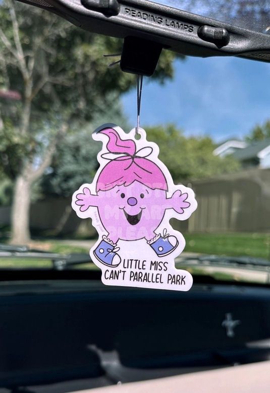 Little Miss Can't Parallel Park Vanilla Air Freshener
