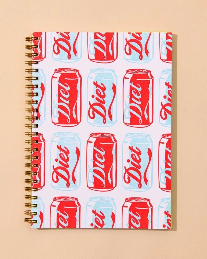 Diet Coke Spiral Notebook