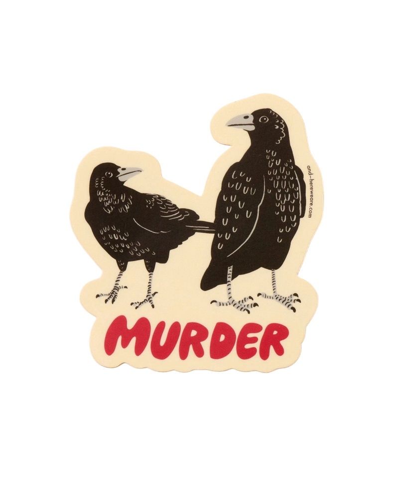 Murder Crows Sticker
