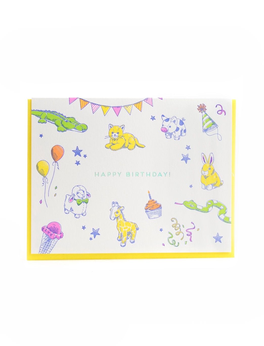 Kid's Toys Happy Birthday Card