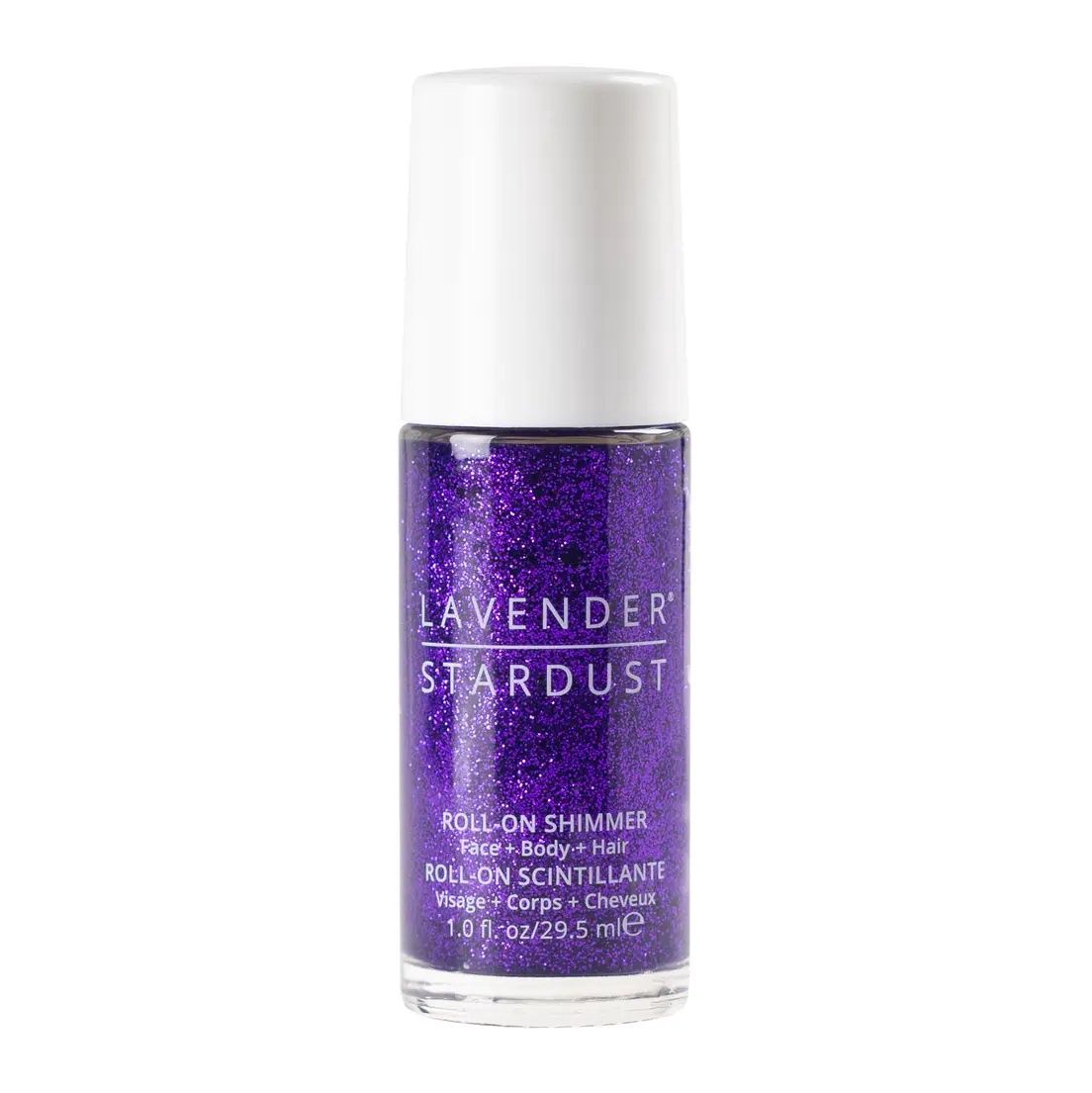 Team Spirit Purple Roll On Shimmer Glitter