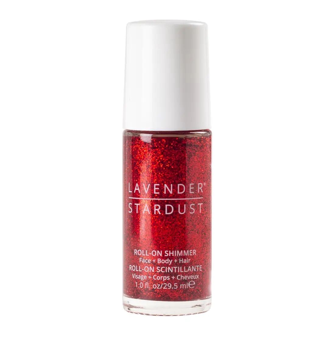 Team Spirit Red Roll On Shimmer Glitter