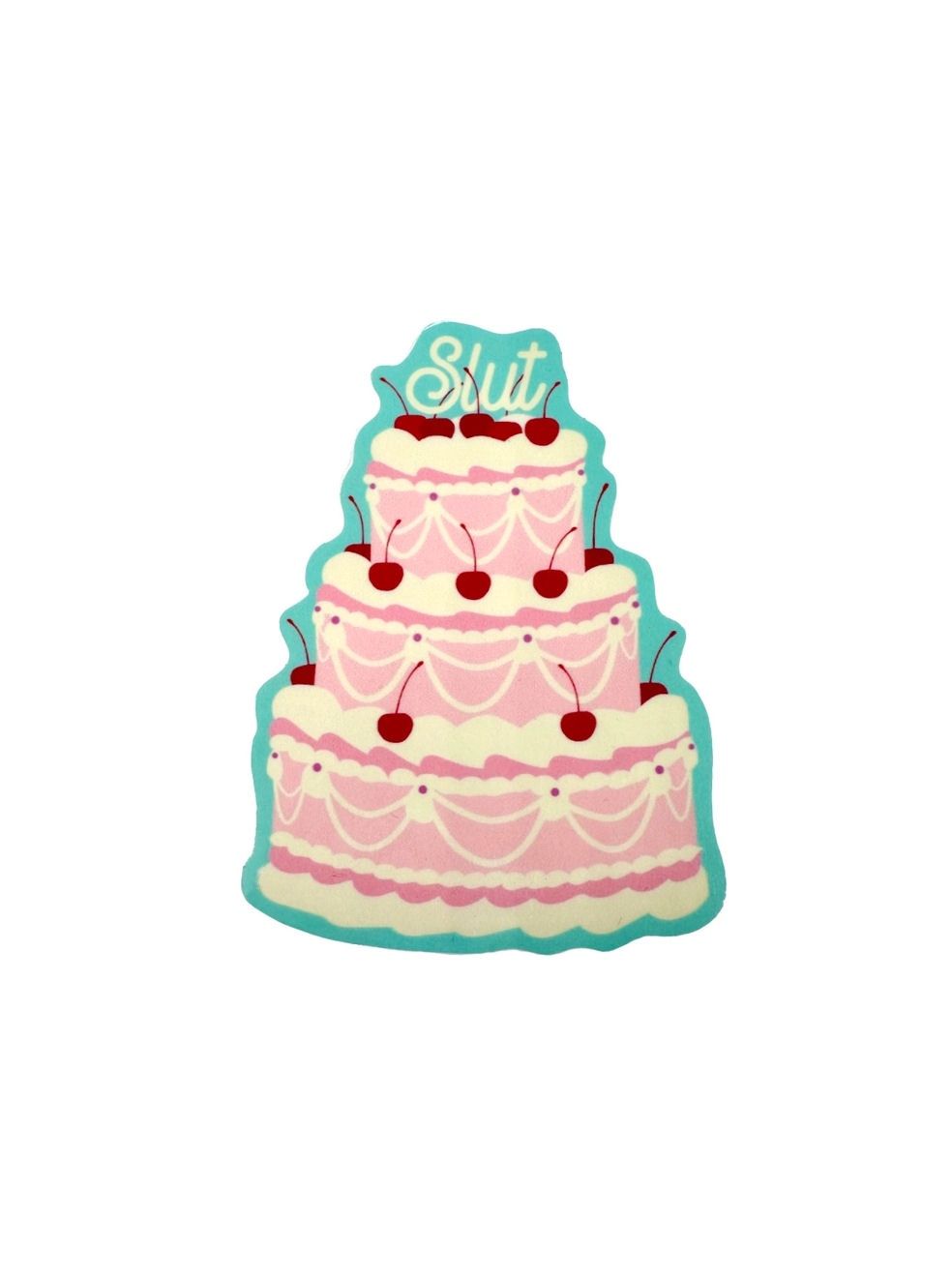 Cake Slut Sticker