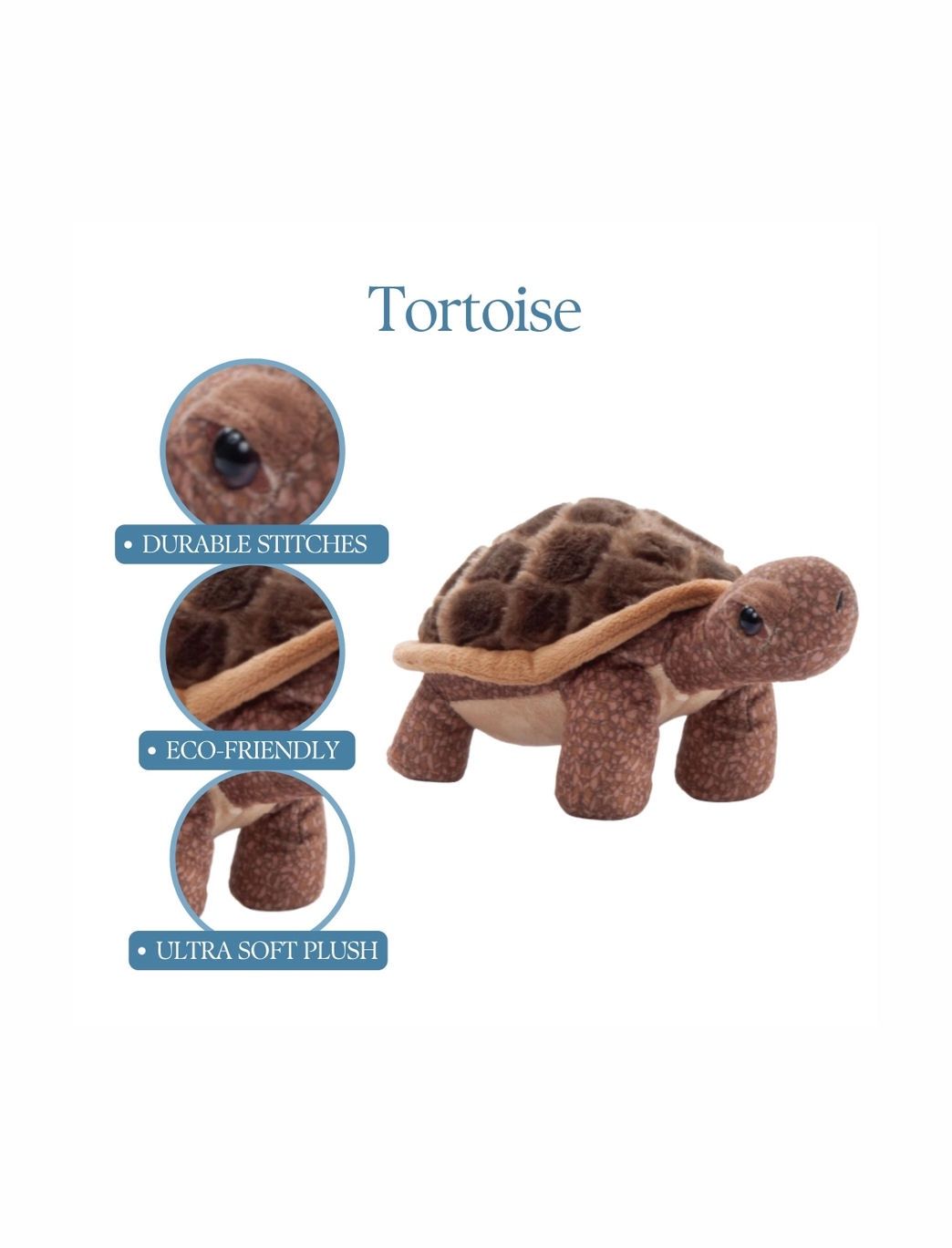 Wild Onez Tortoise 9in Stuffed Animal