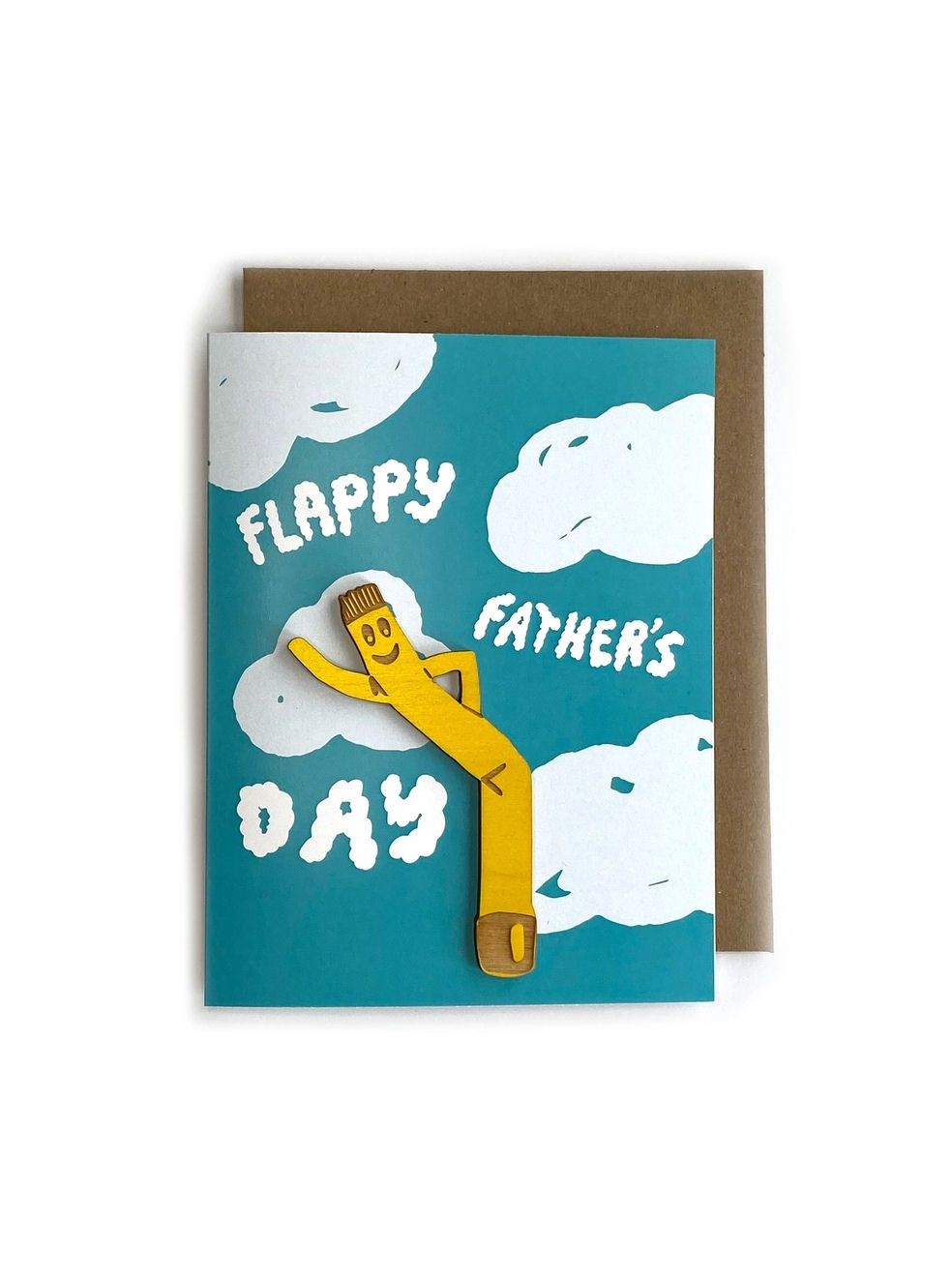 Flappy Father’s Day Magnet And Card