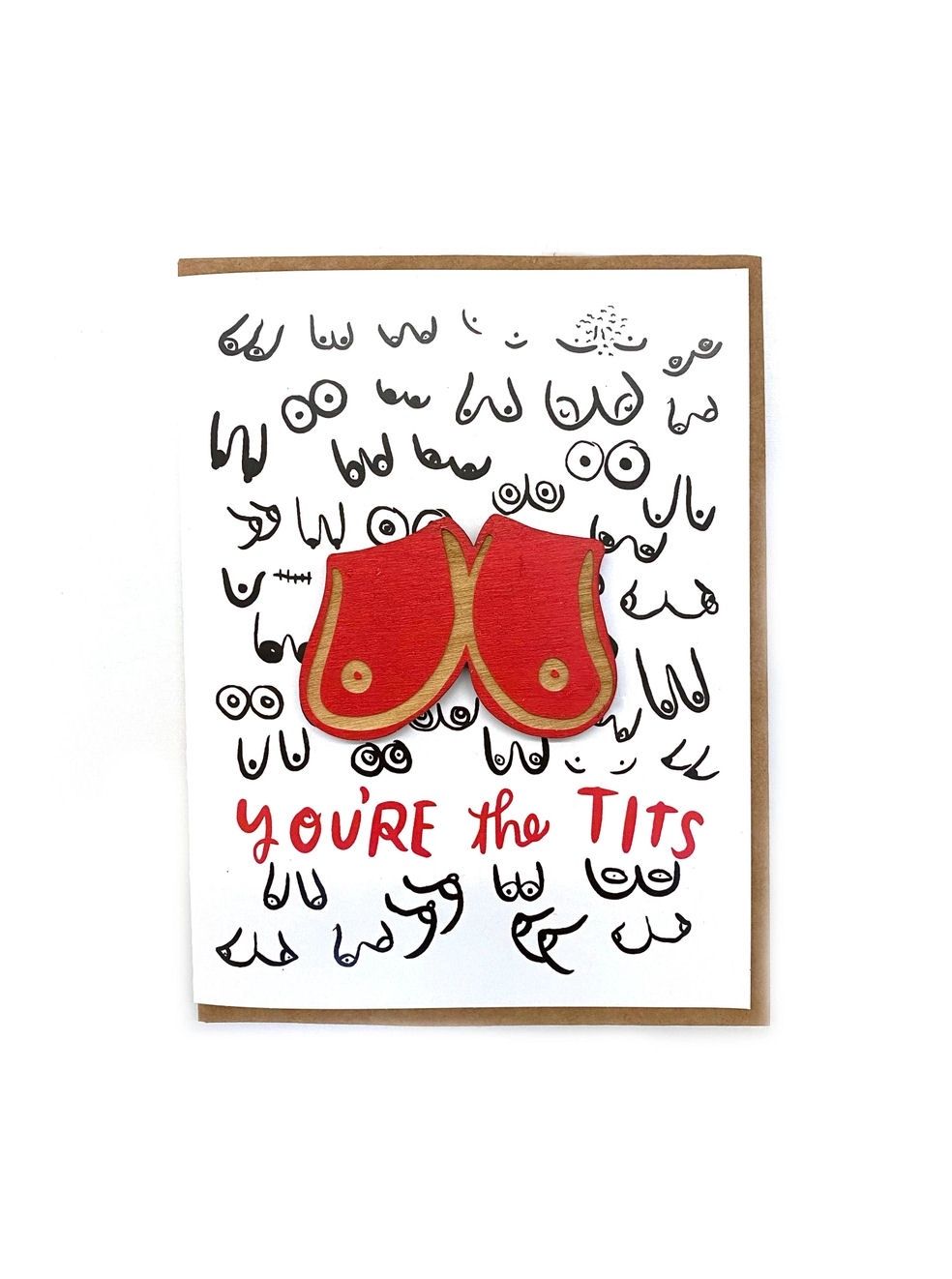 You’re The Tits Card With Magnet