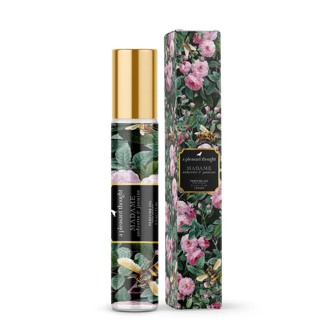 Madame Ambrette And Jasmine Perfume Oil Roller
