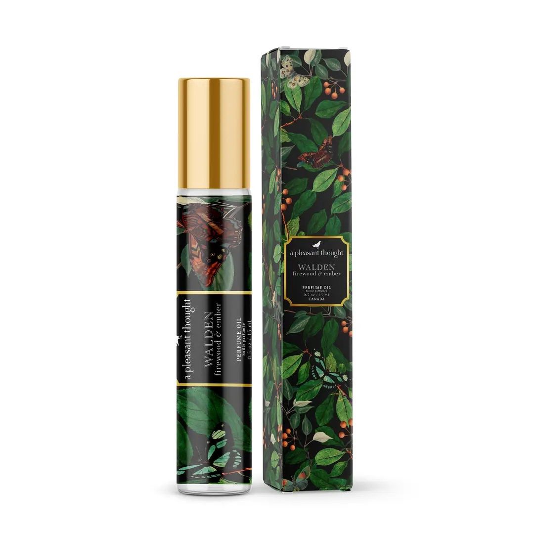 Walden Firewood and Ember Perfume Oil Roller