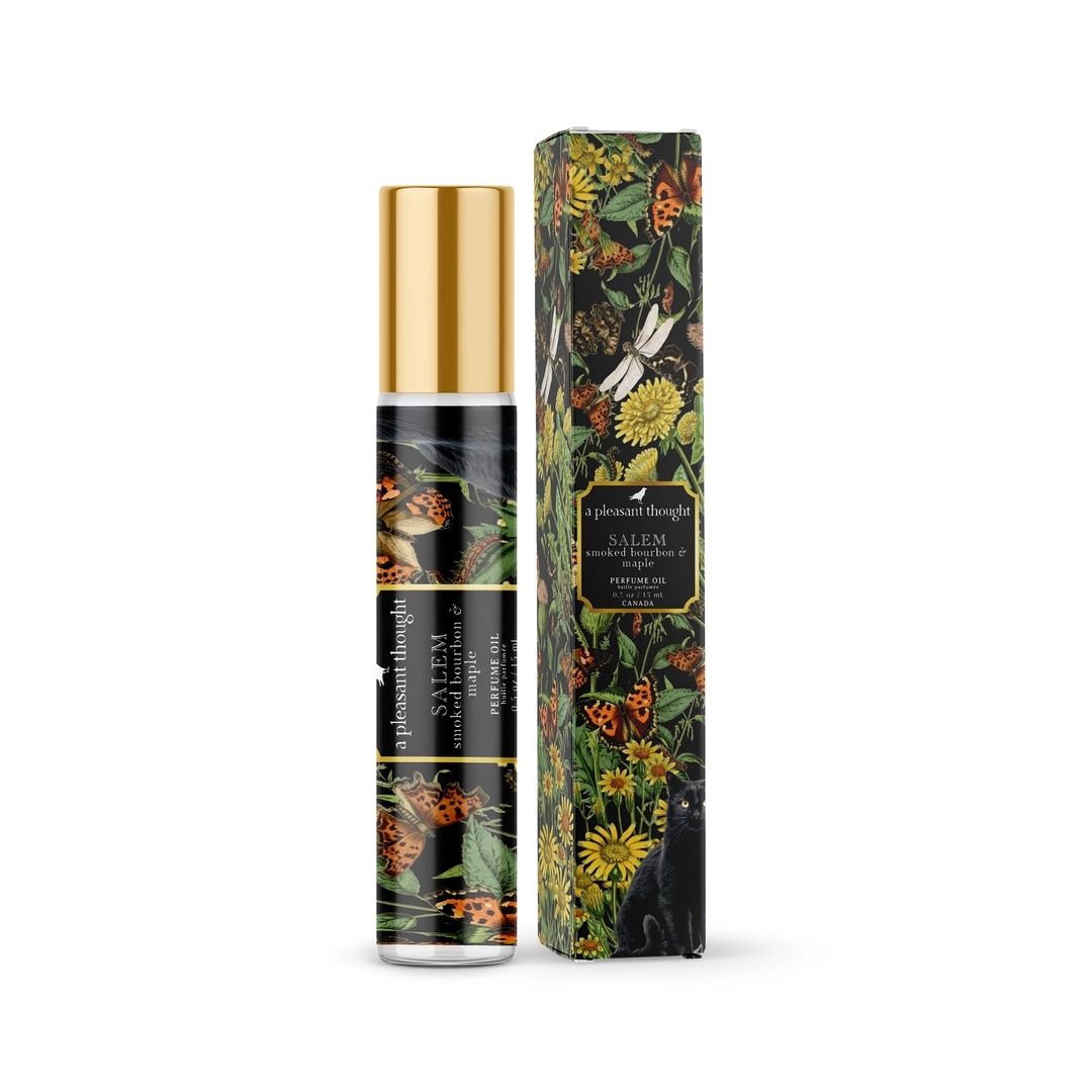 Salem Smoked Bourbon And Maple Perfume Oil Roller