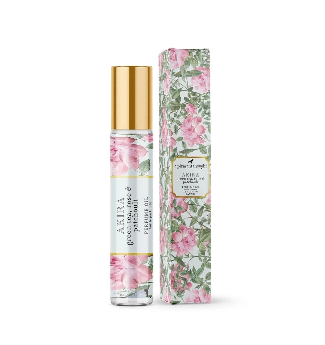 Akira Green Tea, Rose And Patchouli Perfume Oil