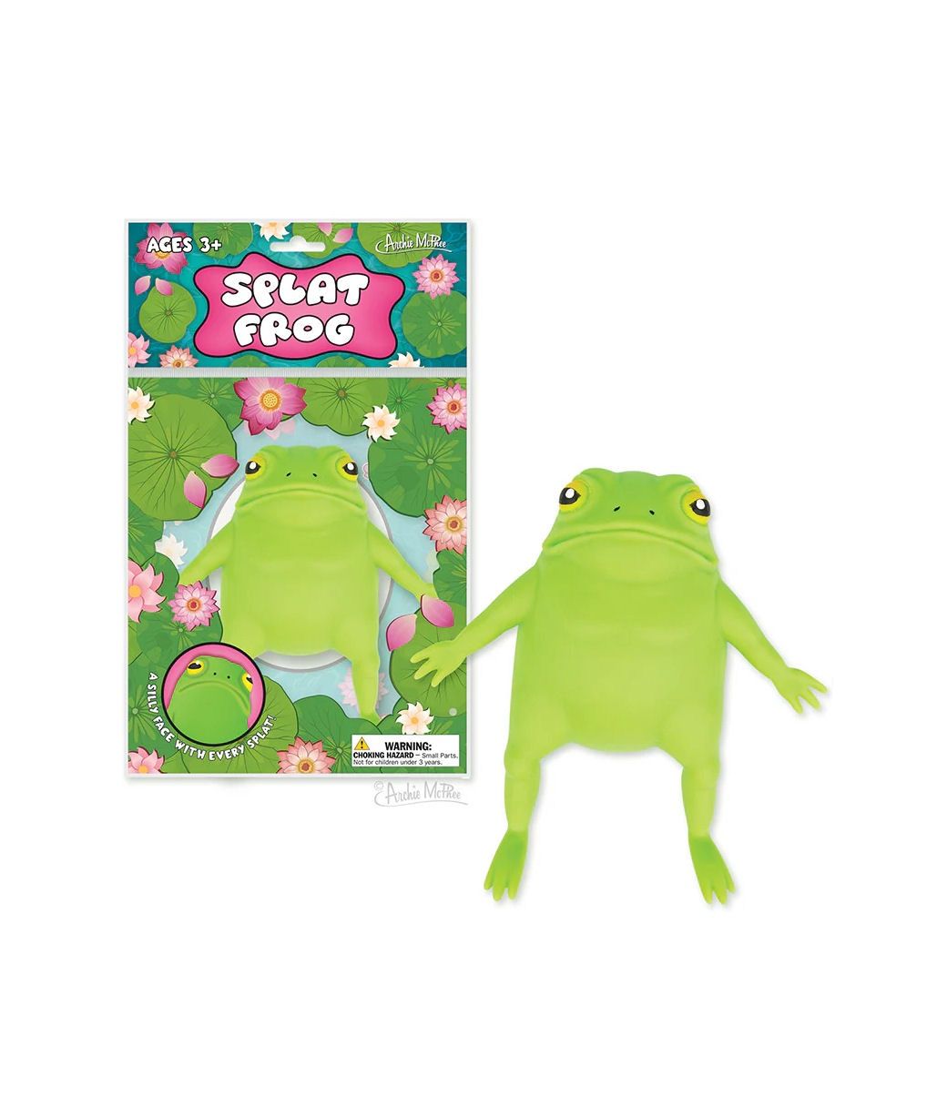 Splat Frog Squishy Toy