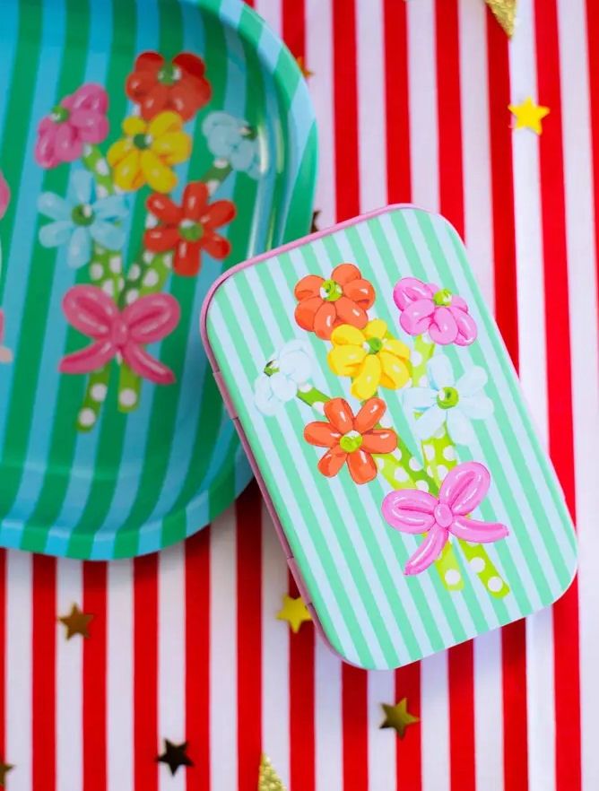 Balloon Bouquet Storage Tin