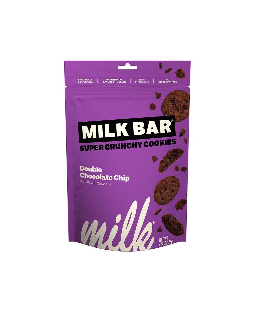Milk Bar Double Chocolate Chip Super Crunchy Cookies