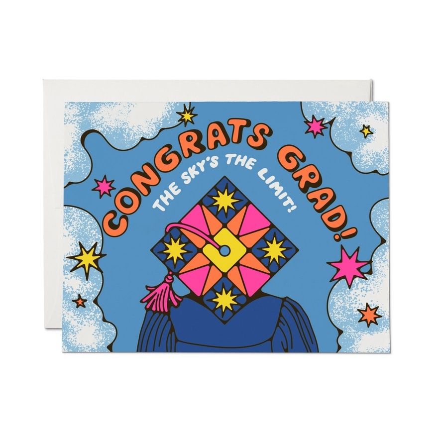 Congrats Grad! The Sky's The Limit! Graduation Card