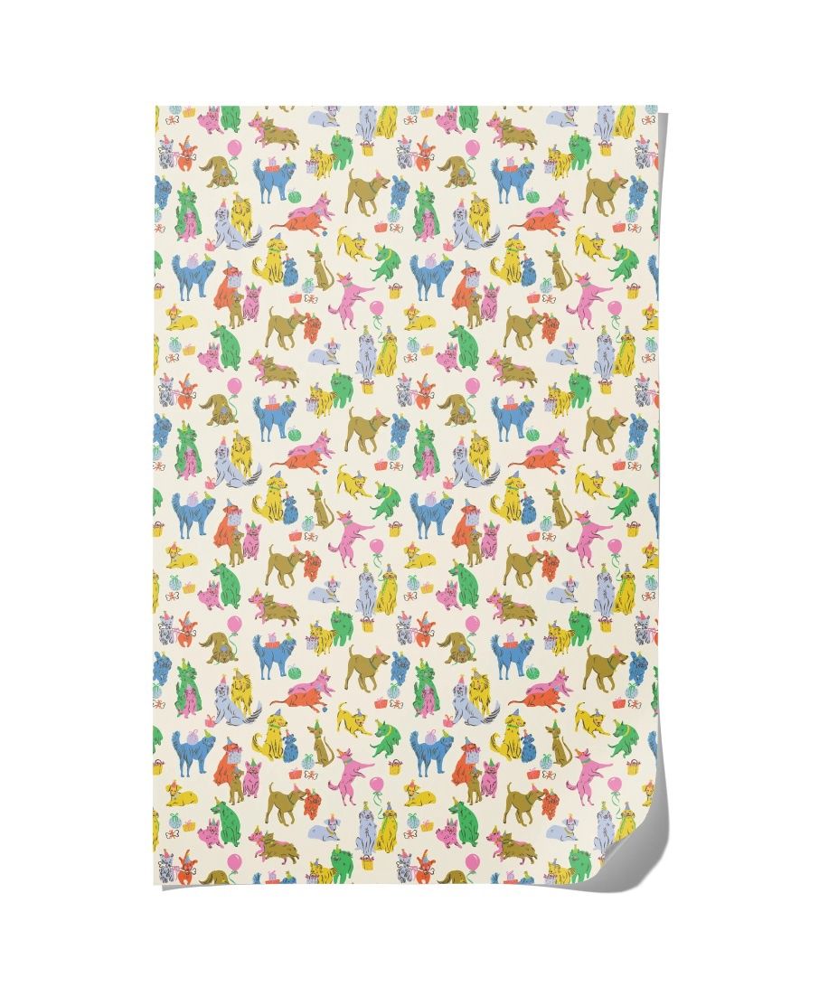 Puppy Party Gift Wrapping Paper