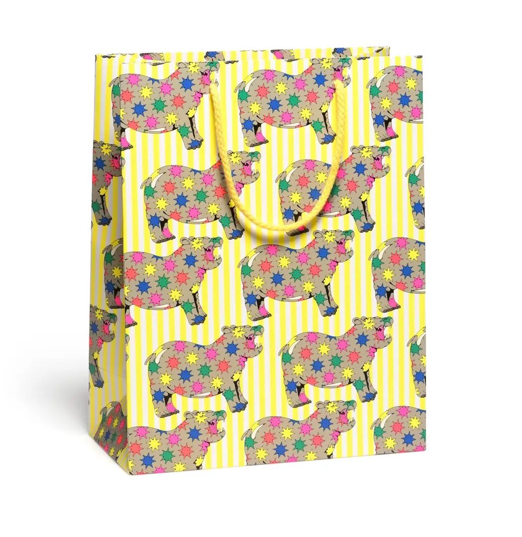 Star Hippos Large Gift Bag