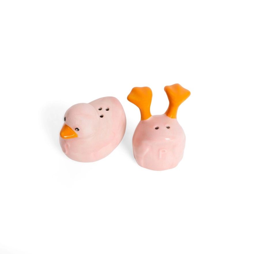 Pink Duck Salt And Pepper Shaker