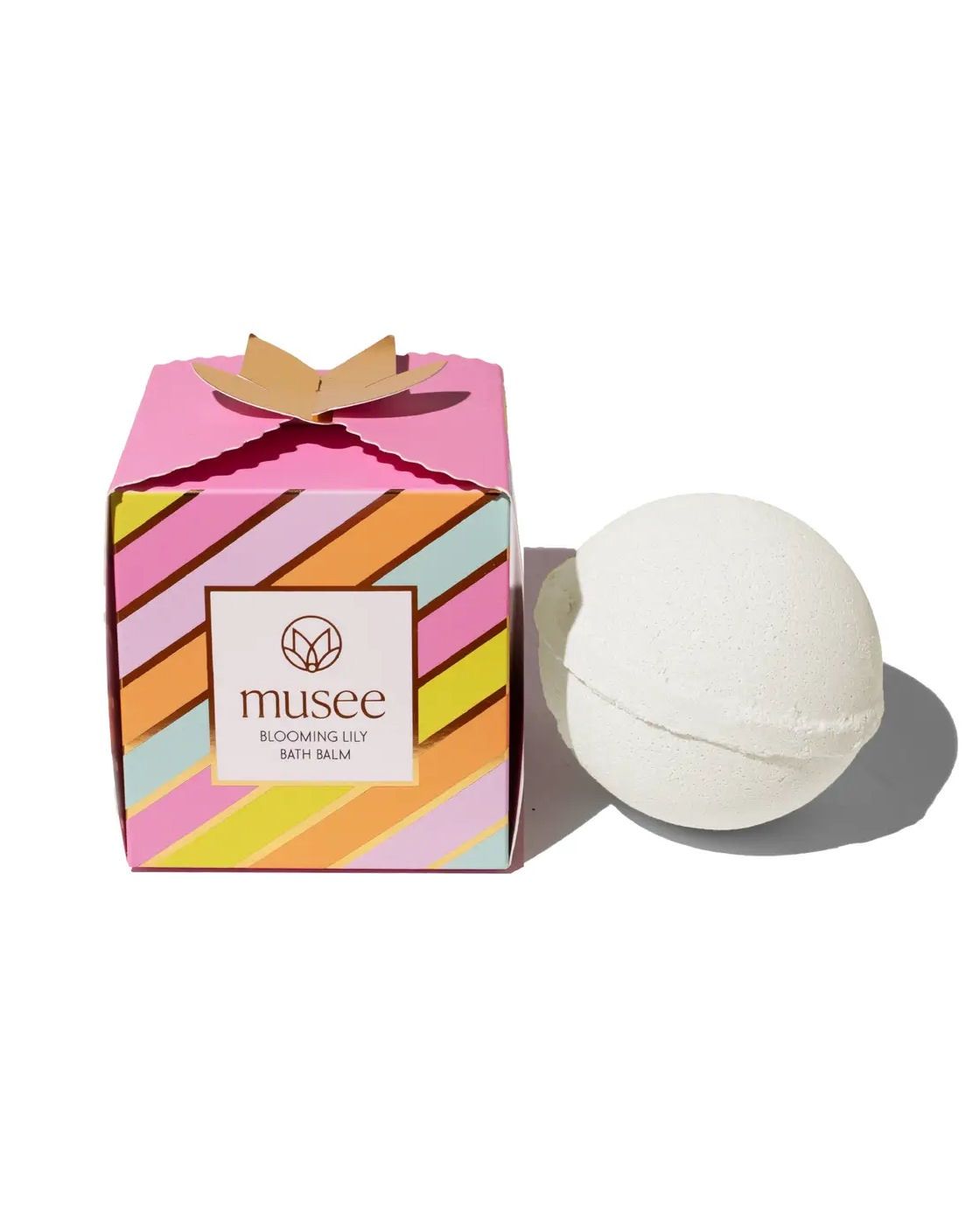 Musee Blooming Lily Luxe Bath Balm Bomb