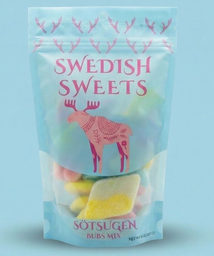 Swedish Sweets Bubs Mix Candy