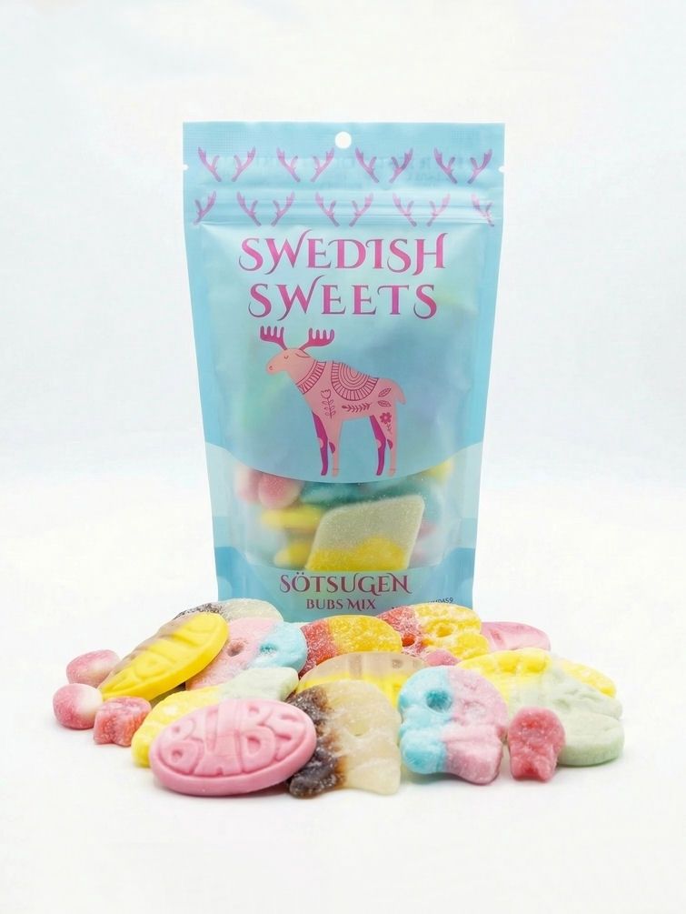 Swedish Sweets Bubs Mix Candy